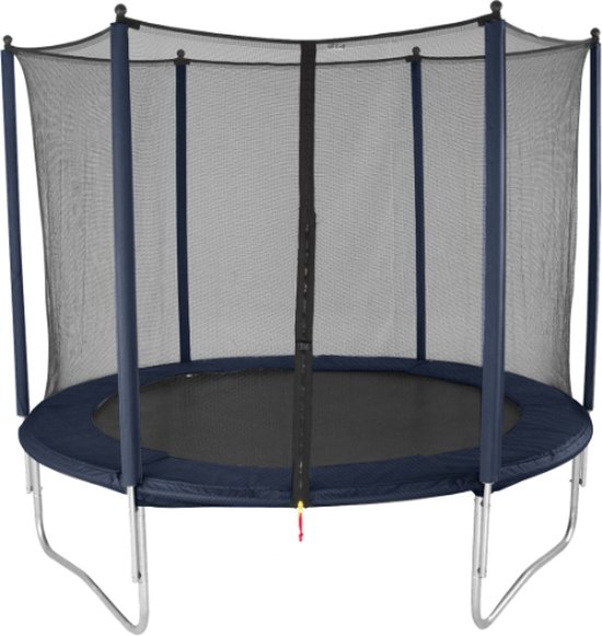 Rijoka Trampoline Ø244cm Met Veiligheidsnet - Navy Blue