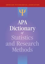 APA Dictionary Of Statistics & Research