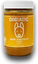 Sodapup - Dogtastic - Hondenpindakaas - Aanvullende hondensnack - Honey Flavor - 480 gr