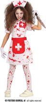 Fiestas Guirca - Bloody Nurse meisjes (10-12 jaar) - Carnaval Kostuum voor kinderen - Carnaval - Halloween kostuum meisjes