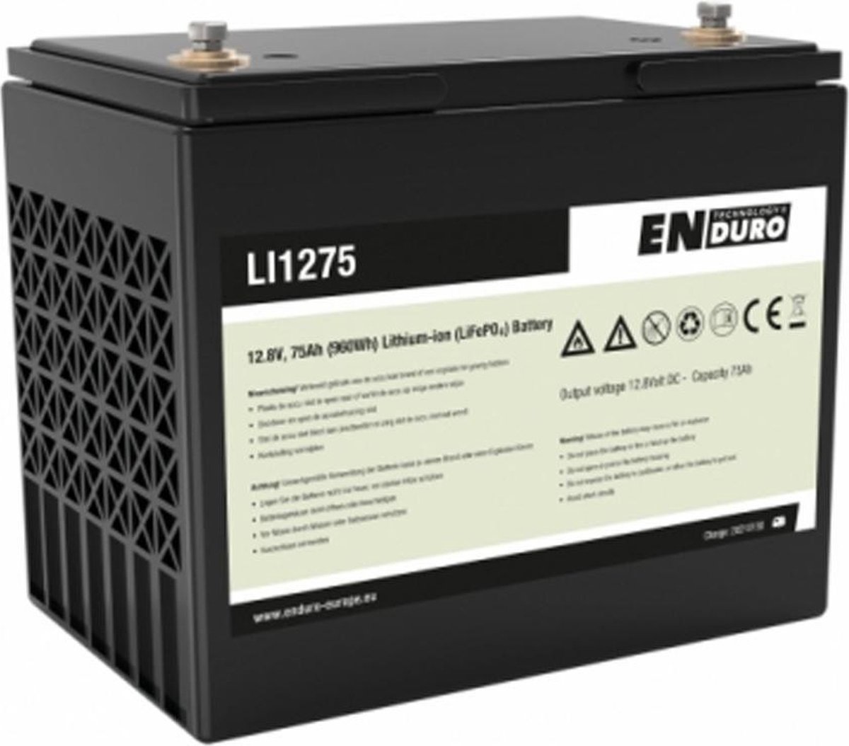 Enduro Lithium Accu Buscamper Bluetooth LI1275