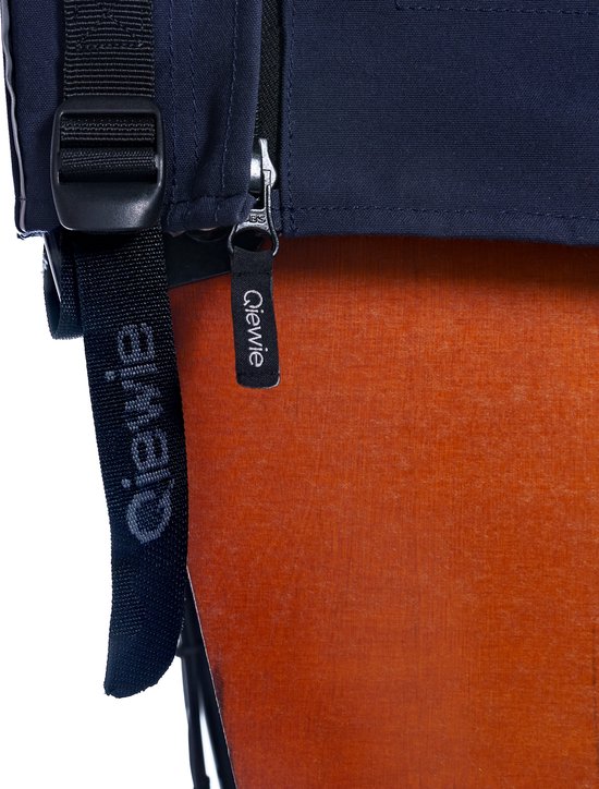 Regentent Superior Blauw INCLUSIEF stokkenset - ALLEEN geschikt voor de Babboe Big bakfiets - Qiewie van Qiewie — afbeelding 4
