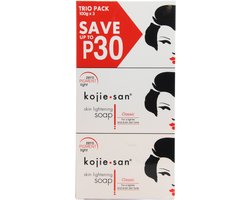 foto van Kojie San skin lightening zeep 3 x 100 gr