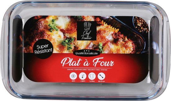 Pyrex 4-in-1 Ovenschalen met Deksel (1L/1,6L/2,3L) Set/3
