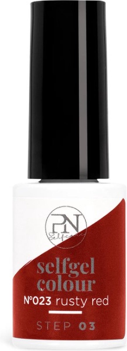 PN Selfcare 'N23 Rusty Red' Gel Nagellak Rood - Vegan - 21 Dagen Effect - Gel Nagels voor UV/LED Lamp - 6ml