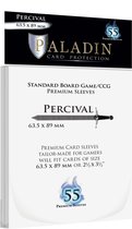 55 Paladin Percival Card Sleeves 63,5 x 89mm (PER-CLR)