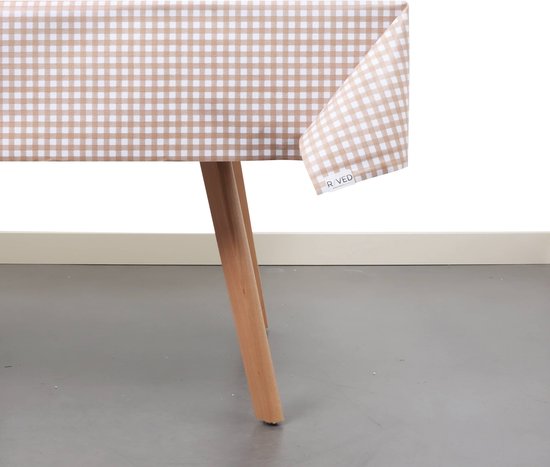 Tafelkleed Teckel Nhaan - Wit - Katoen - 140 x 260 cm