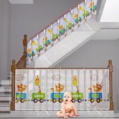 Vangnet voor trappen, 3 meter, balustrade, vangnet, vangnet voor kinderen, balkonnet, vangnet voor kinderen, vangnet voor baby, vangnet (nimaal)