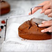 Orange85 - Coupe-gâteau - Scie à gâteau - Réglable