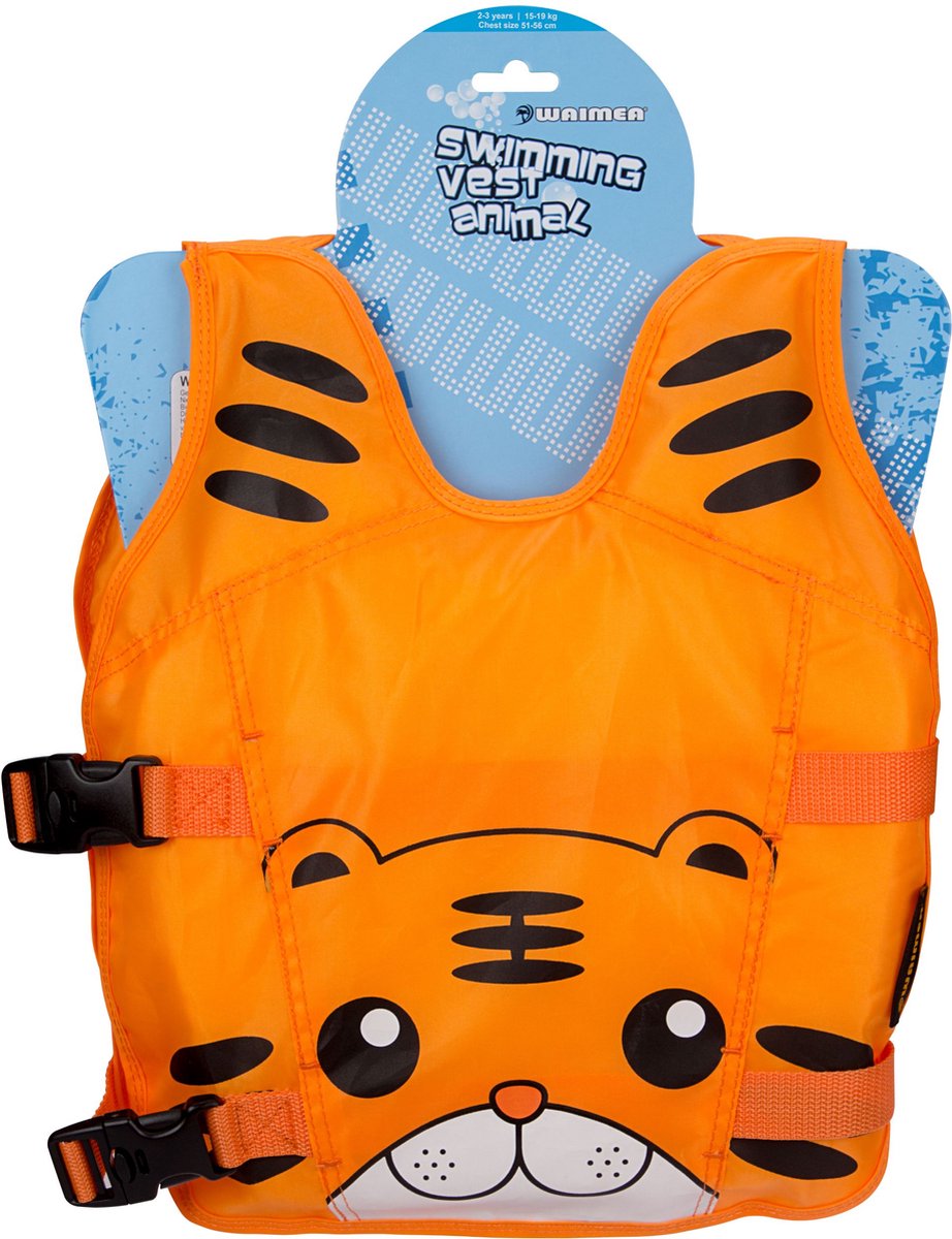 Waimea - Zwemvest Dier 2 - 3 Jaar - 19 Kg - Oranje — afbeelding 8