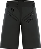 SQlab ONE OX Fietsbroek - Fiets short - Anti-slip - Waterdicht - Sneldrogend - Nylon/Polyester/Spandex - Zwart - Maat XXL