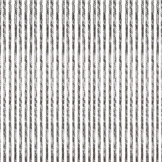 Livin'outdoor Deurgordijn Cord alu rail zwart/grijs 230x100cm