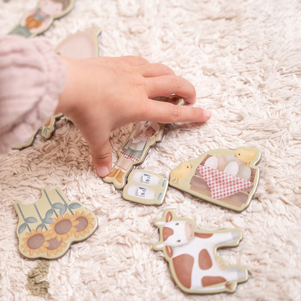 Little Dutch - Magnetisch speelbord FSC - Little Farm — afbeelding 4