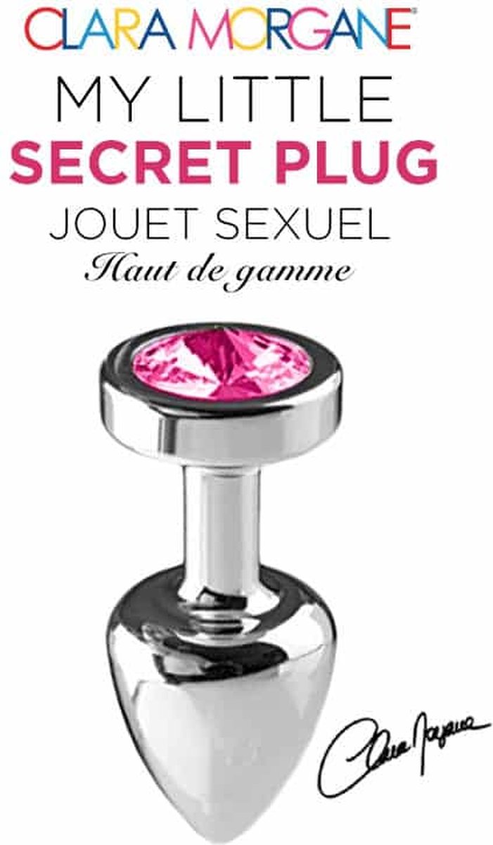 Goedkoopste Clara Morgane - My Little Secret Plug Large Pink