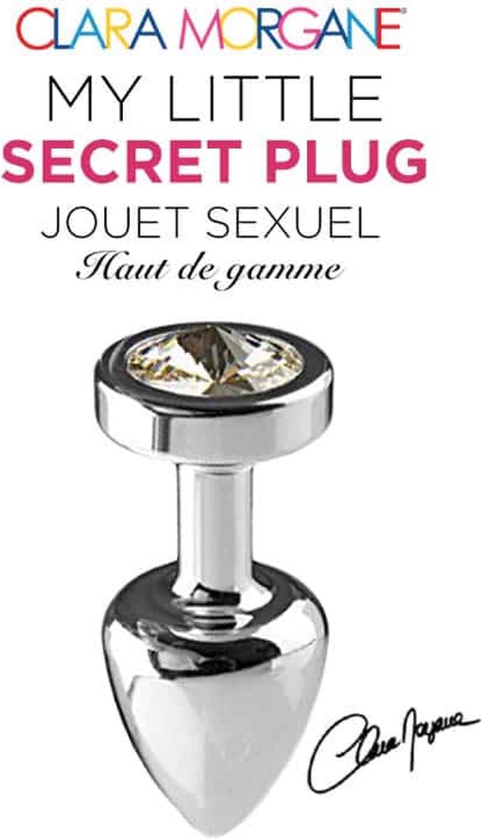 Goedkoopste Clara Morgane - My Little Secret Plug Large White