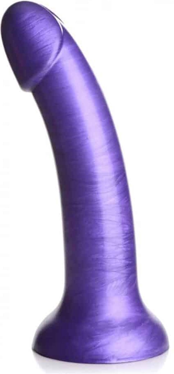 Goedkoopste G-Tastic - Metal Silicone Dildo - 7 / 17,8 cm