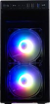AMD Ryzen 5 6-Core RGB Game PC / Computer voor School, Kantoor en Budget Gaming - 16GB RAM - 500GB SSD - RX Vega 7 - WIFI - Win11 PRO