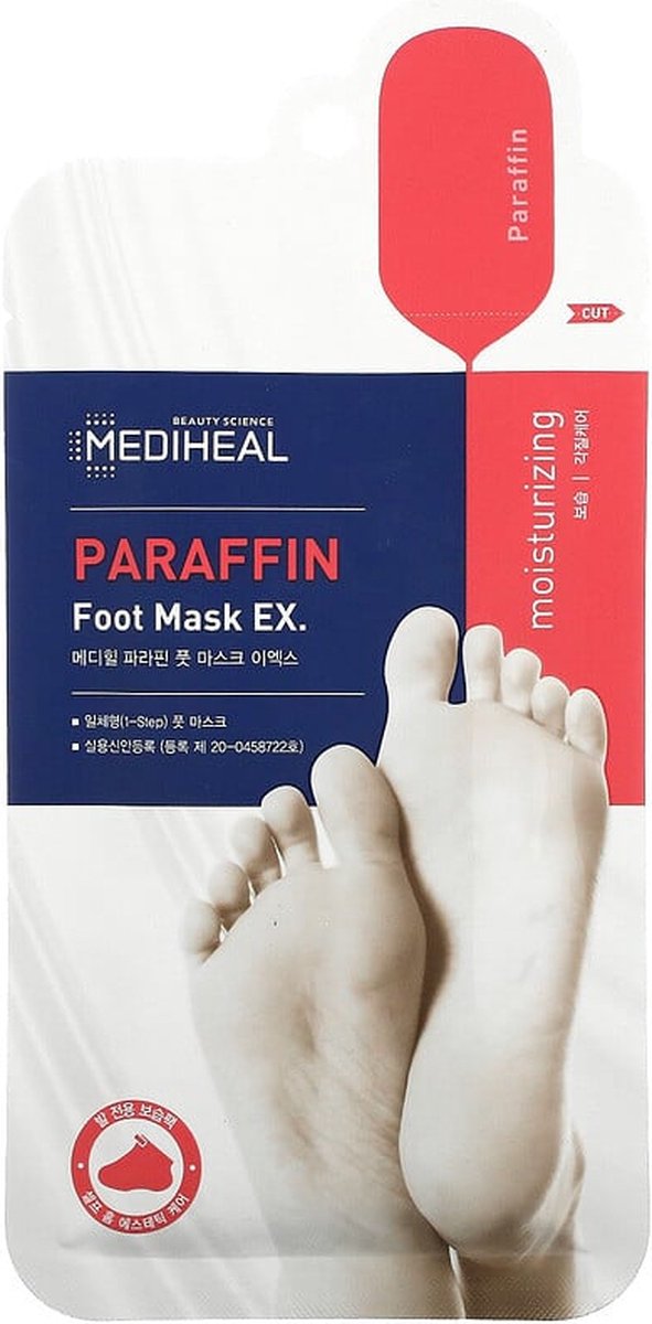 Mediheal - Paraffin Foot Paraffin Mask Regenerating Smoothing Track Mask
