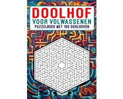 foto van Doolhof voor Volwassenen - Puzzelboek met 100 Doolhoven