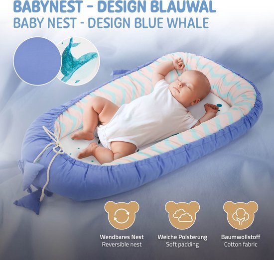 100 Organik Baby Nest 85x50