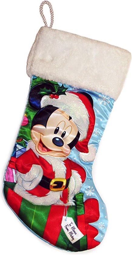 Kurt S. Adler - Mickey Mouse met kerstboom - Disney Kerstsok