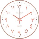 Horloge Murale Moderne Silencieuse Sans Tic-tac Rétro Carrée