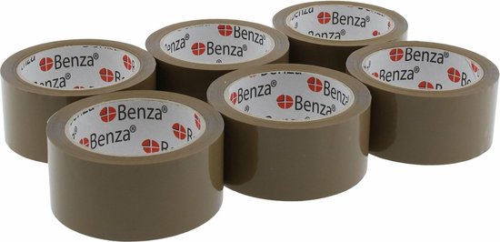 Tesa Pvc Ultra Strong 66 m x 50 mm Transparant, lichtbruin