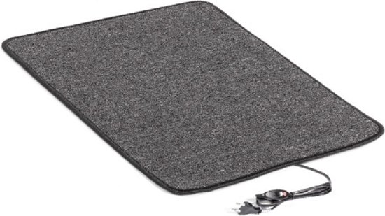 Livtribe Elektrische Verwarmde Vloermat Voor Voeten - 45x32 Cm, 7 Temperaturen (30-60°C), 55W