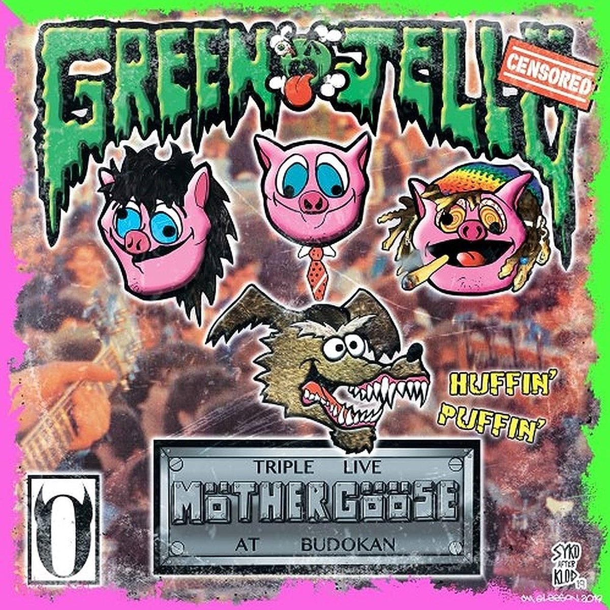 Green Jellÿ - Triple Live Möther Gööse At Budokan (LP)