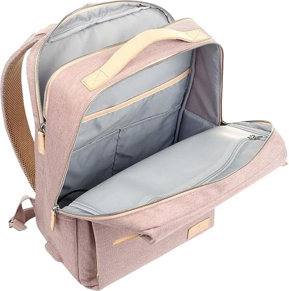 Nordace - Smart Backpack -Roos- 19L Vol. Laptopvak USB-poort waterbestendig  gewicht:... | bol