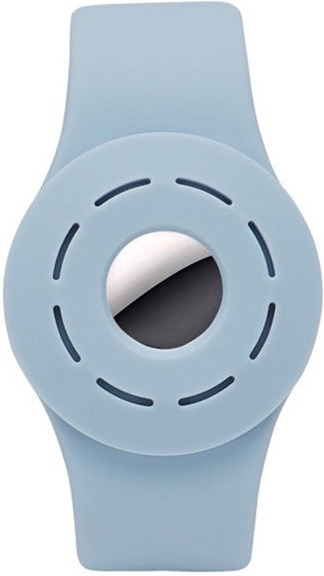 Bracelet Apple AirTag pour Enfants en Siliconen avec bouton pression, Bracelet AirTag