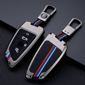 Étui à clés de voiture BMW en métal - Étui à clés durable - Étui à clés de voiture - Convient pour BMW - Grijs - B4A - Accessoires de vêtements pour bébé de voiture Gadgets