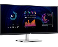 Dell P3424WE - Curved QHD Ultrawide Monitor - USB-C 90w - RJ45 - Verstelbaar - 34 inch