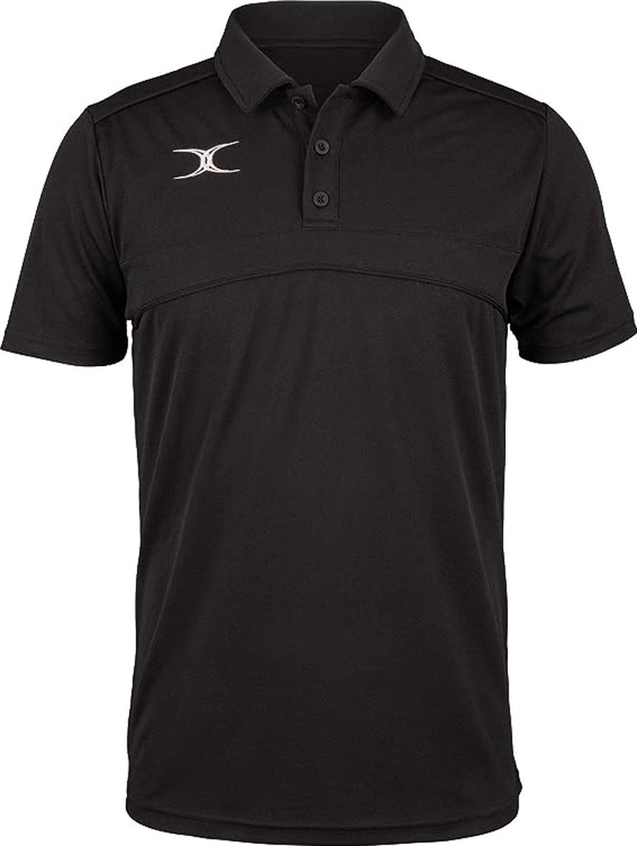 Gilbert Photon II Polo Snr Zwart - Extra Large