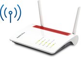 FRITZ!Box 6850 LTE routeur sans fil Gigabit Ethernet Bi-bande (2,4 GHz / 5 GHz) 4G Rouge, Blanc