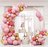 Goud&Roze&Wit 123 stuks