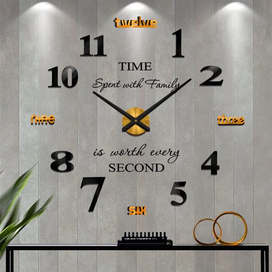 Digitale Wandklok Groot Display