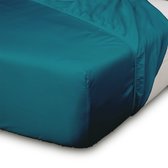 JOARZ Hoeslaken - Katoen-Satijn - Geschikt voor matrassen - Hoekhoogte tot 30 cm - 180x210 - Emerald Green