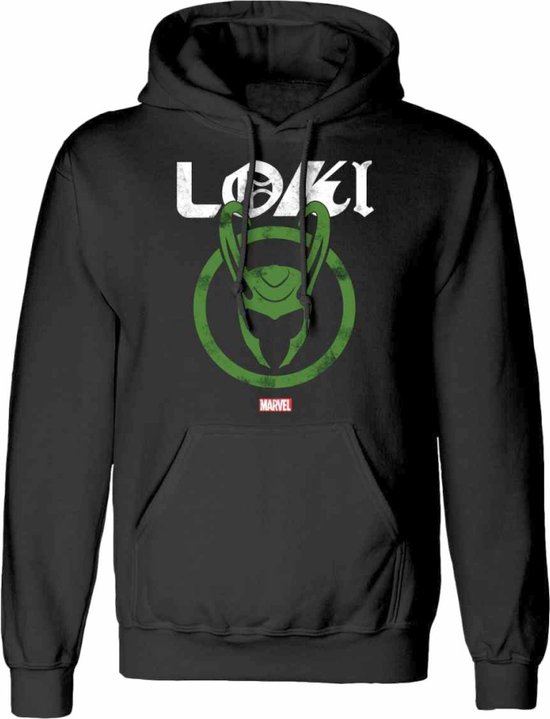 Marvel Loki - Season 2 Distressed Logo Hoodie - Zwart