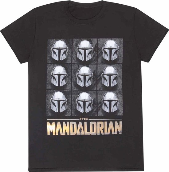 Maglietta Uomo Star Wars Mandalorian Poster - Stampa Originale Quinto Sole - 4