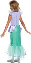Smiffys - Disney La Petite Sirène Ariel Deluxe Costume Robe Enfants - Taille 94-110 - Violet/Vert