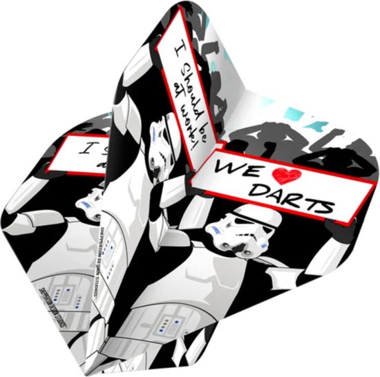 ABC Darts - Dart Flights - Storm Troopers - Star Wars - 6 sets van ABC Darts — afbeelding 3