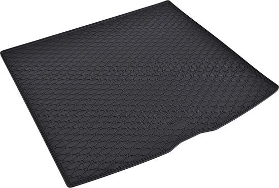 Tapis de coffre noir à motif en nid d'abeille pour Mercedes GLE.