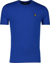 Lyle and Scott - T-shirt Blauw - S - Coupe moderne