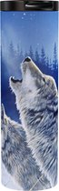 Wolf Howling In The Moonlight - Thermobeker 500 ml