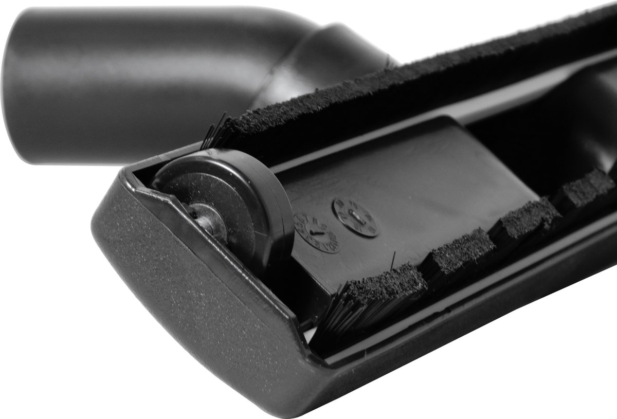 Dparts parketborstel universeel - 32mm - 35mm - geschikt voor Philips AEG Karcher Bosch Siemens Miele Nilfisk - stofzuiger zuigmond - stofzuigermond - stofzuigermondstuk - stofzuigerborstel - stofzuigervoet - borstel - opzetstuk — afbeelding 2