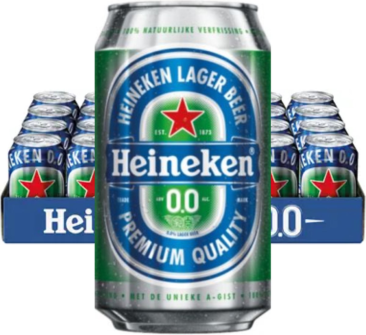 Heineken - 0.0 Alcoholvrij Bier - 24x 330ml