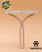 FURTASTIC® Premium Kattenhaar verwijderaar - Huisdierhaar verwijderaar - Haarverwijderaar voor huisdieren - Hondenhaar verwijderaar - Pluizenverwijderaar - Pluizenborstel - In meerdere kleuren beschikbaar - Roze