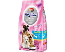 Panzi Regular - Hondenvoer voor pups en jonge honden - Hondenbrokken met lam/rijst smaak - 10kg