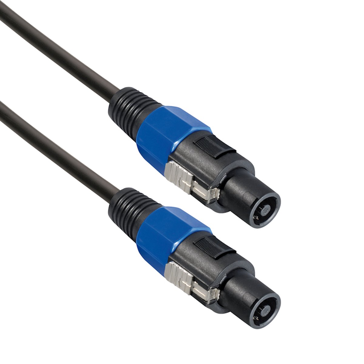 Powteq- 15 meter Professionele PA luidsprekerkabel - NL2 - 2x 1.5 mm² - Geschikt voor Speakon
